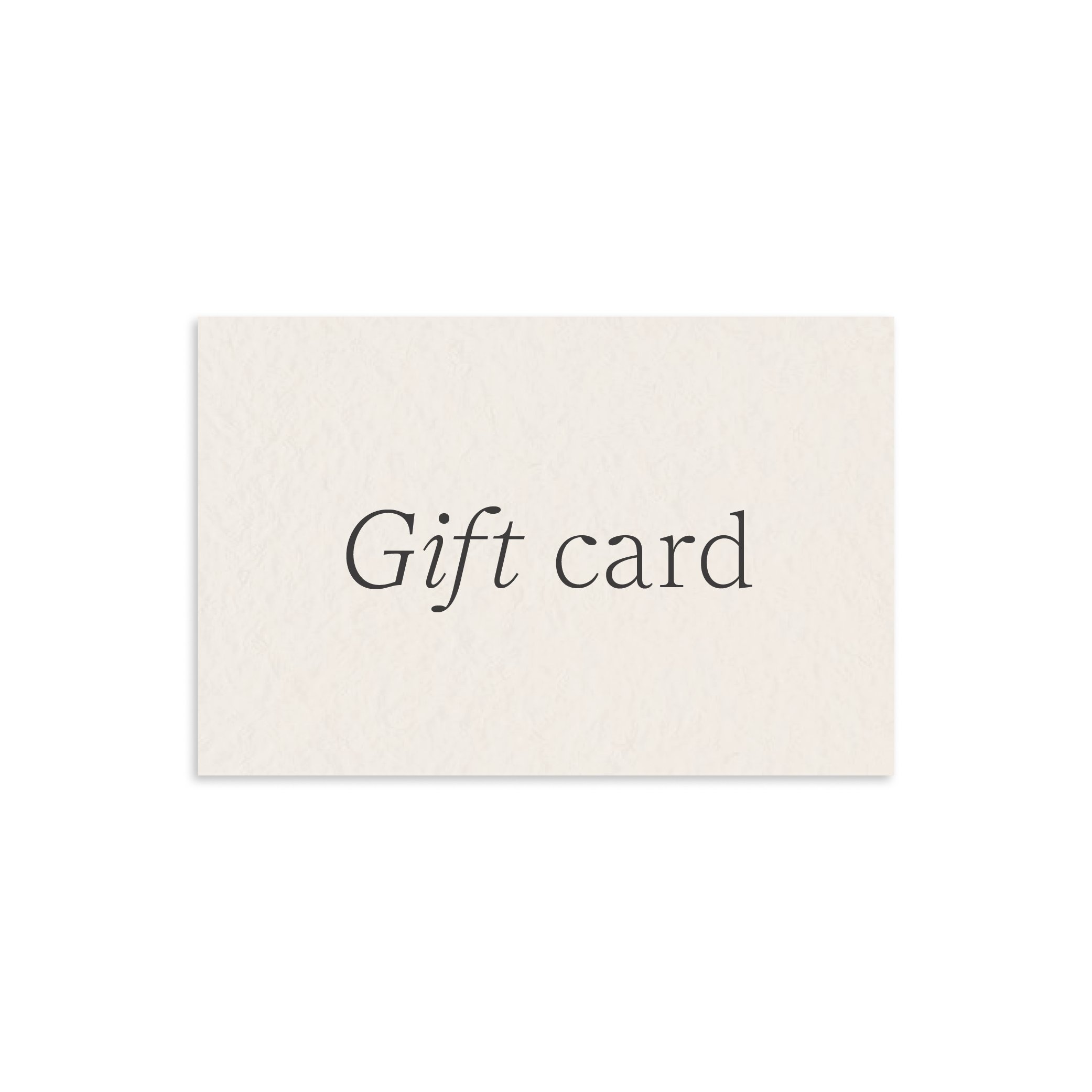 Gift Card III