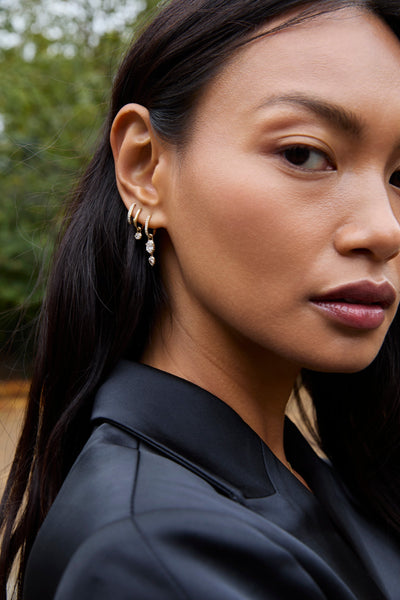 One Hoop. A Different Earring Every Day