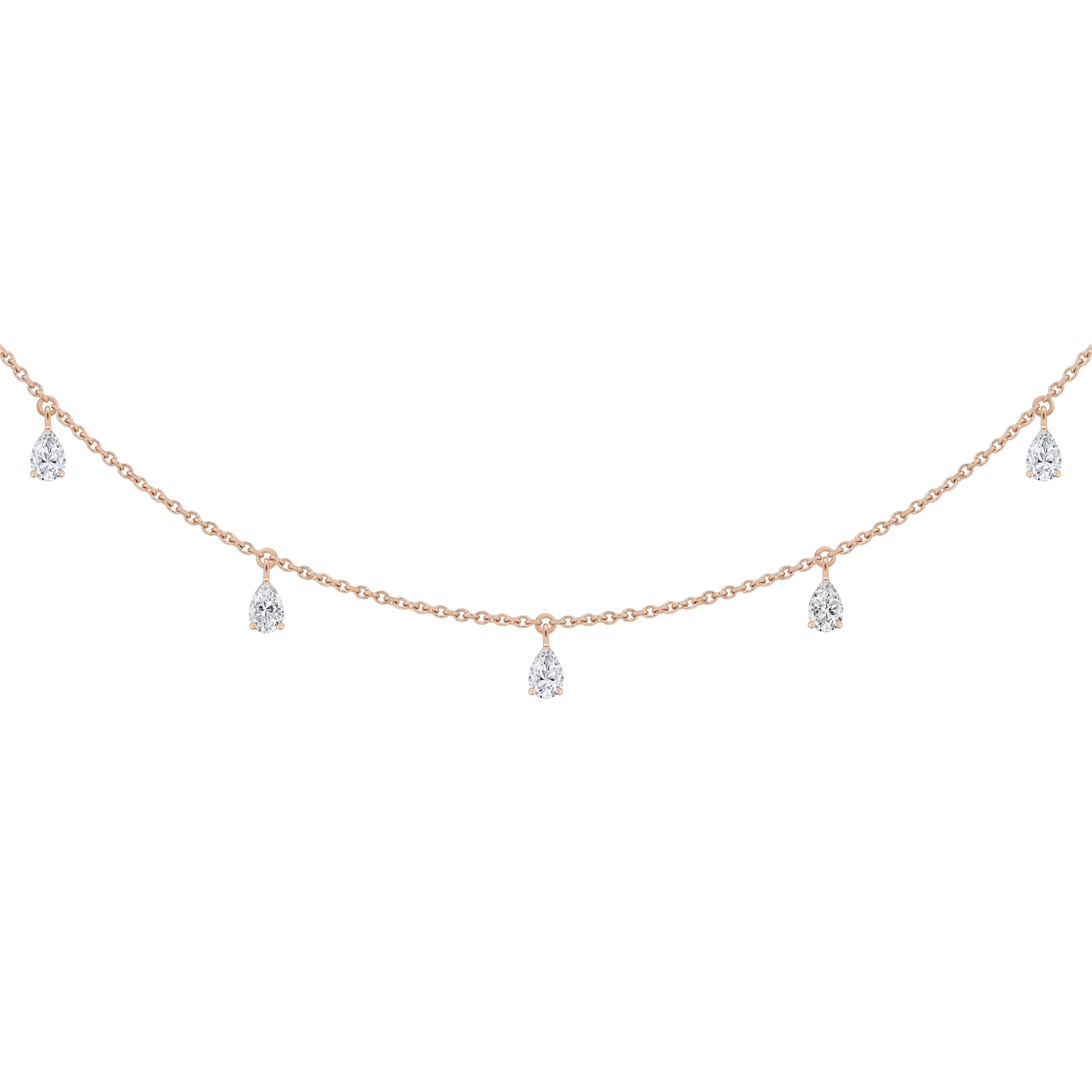 Lab-Grown Diamond Cherry Choker | idyl