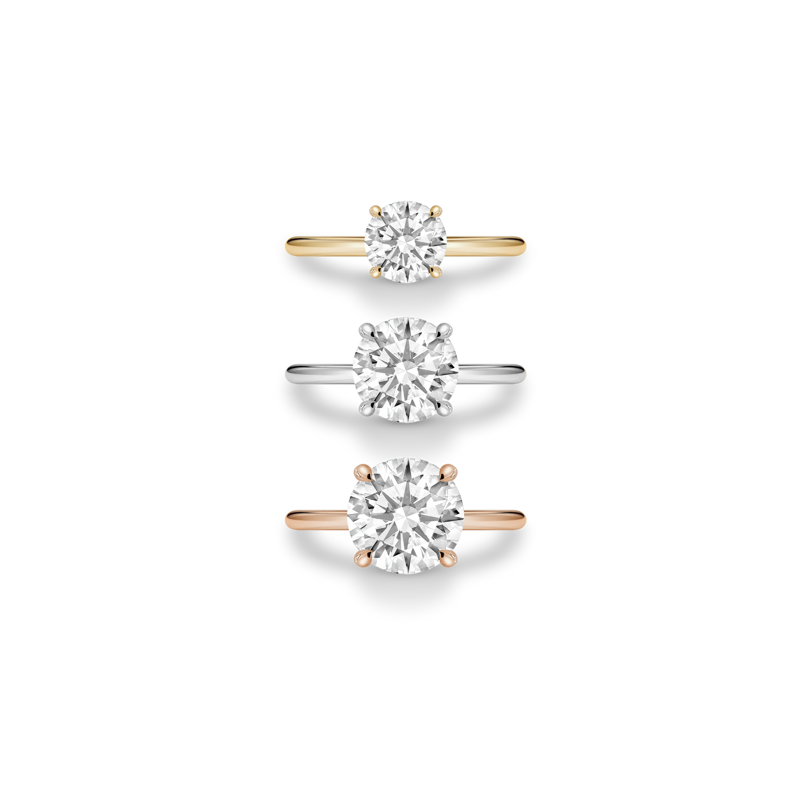 Juliette Solitaire (Round)