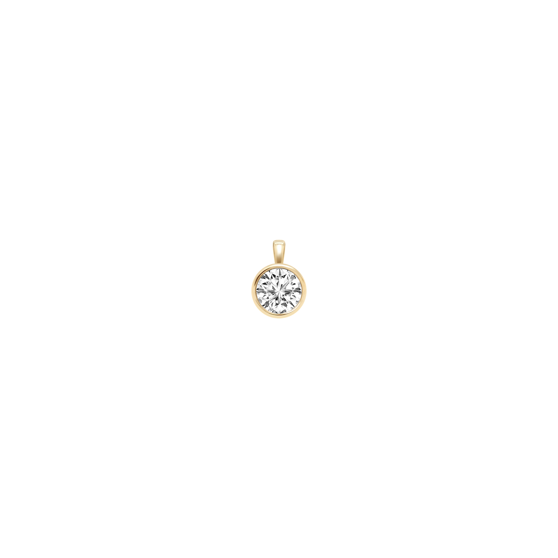 Lab-Grown Diamond Solo X Necklace Add-On | idyl