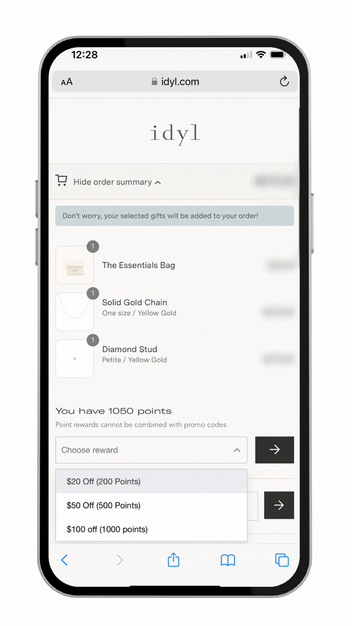 idyl loyalty rewards club | idyl