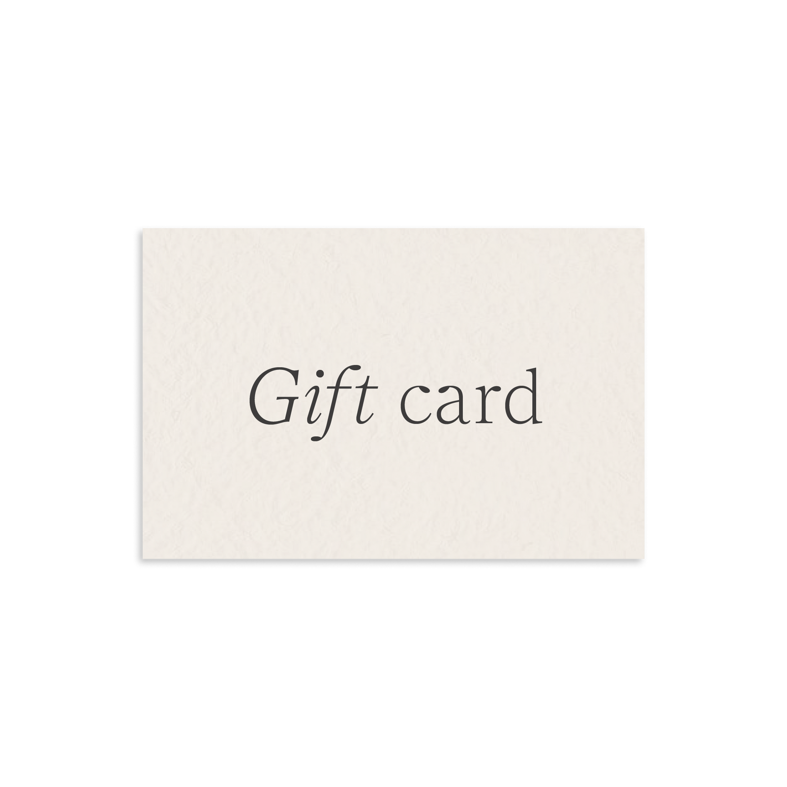 Gift Card III